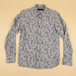 All Saints Small Cheetah Button Up